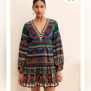 Anthrpologie Farm Rio Gypsy Dress